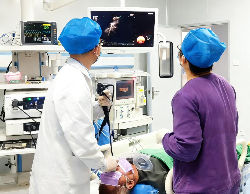 【医疗技术】微创精准诊疗再添新技——玉林市红十字会医院成功开展院内首例EBUS-TBNA术